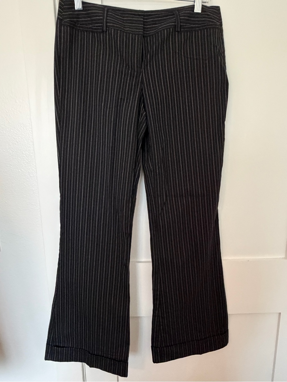 Tracy Evan’s Black Pinstripe Men’s Dress Pants size 7